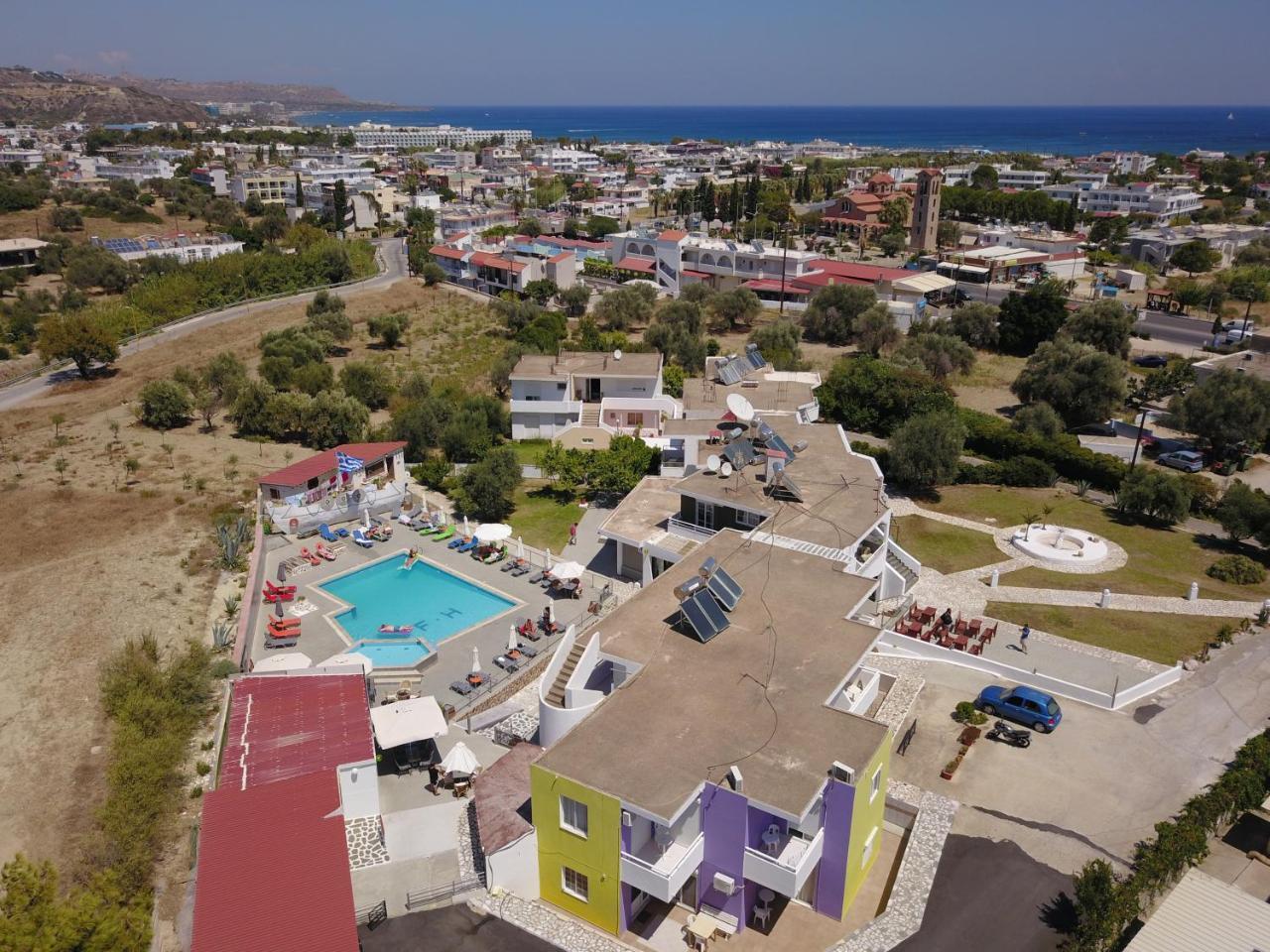 Family House Faliraki Studios Apartments المظهر الخارجي الصورة
