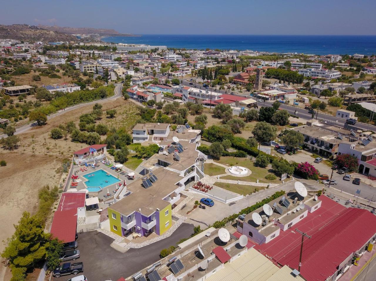 Family House Faliraki Studios Apartments المظهر الخارجي الصورة